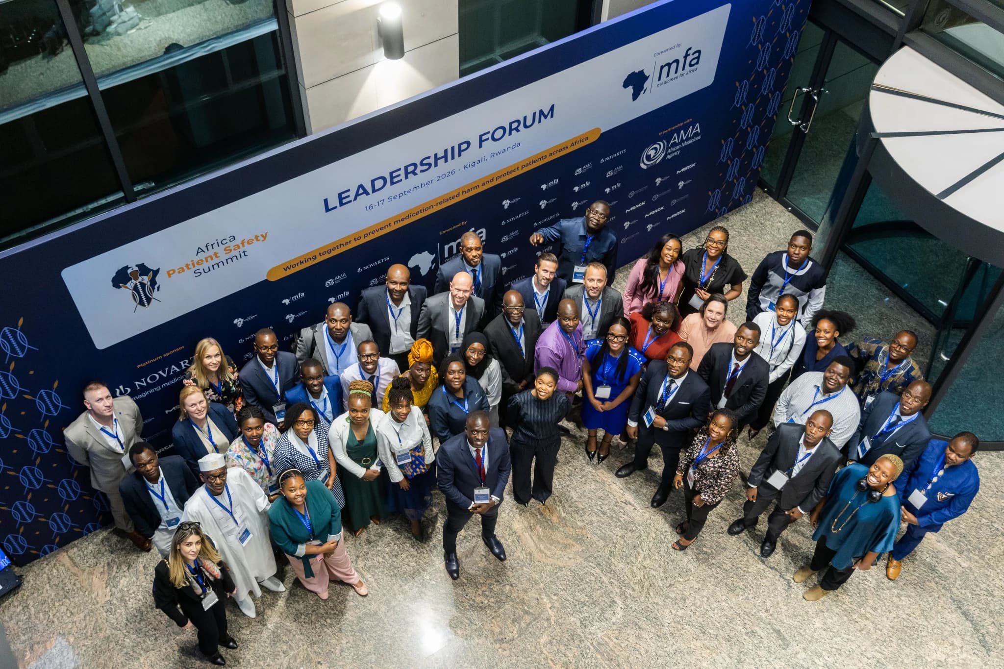 Participantes no Fórum de Liderança inaugural da APSS, Kigali, 16–17 de Setembro de 2026.