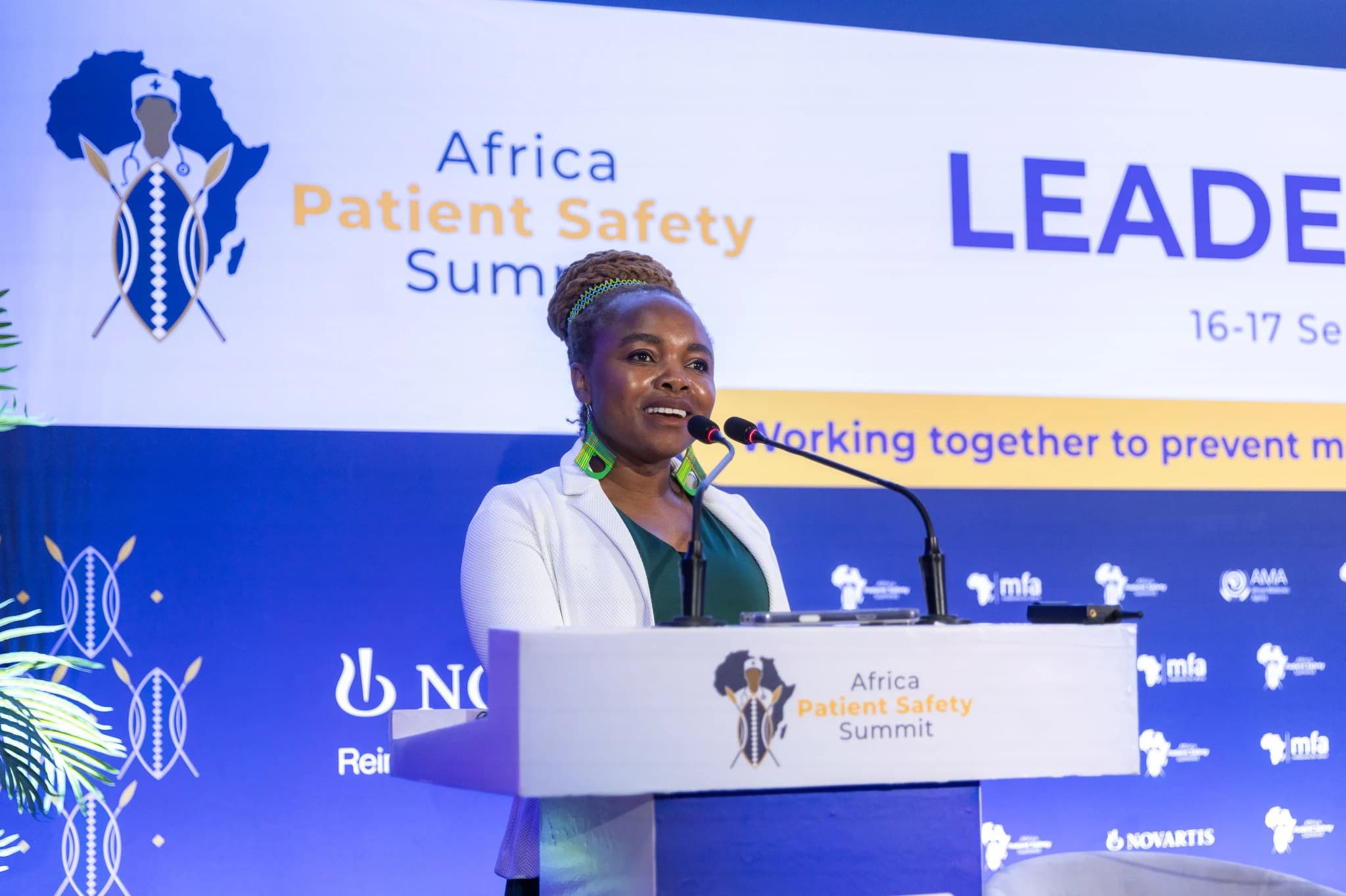 Dr Lenias Hwenda speaking at the 2026 Leadership Forum