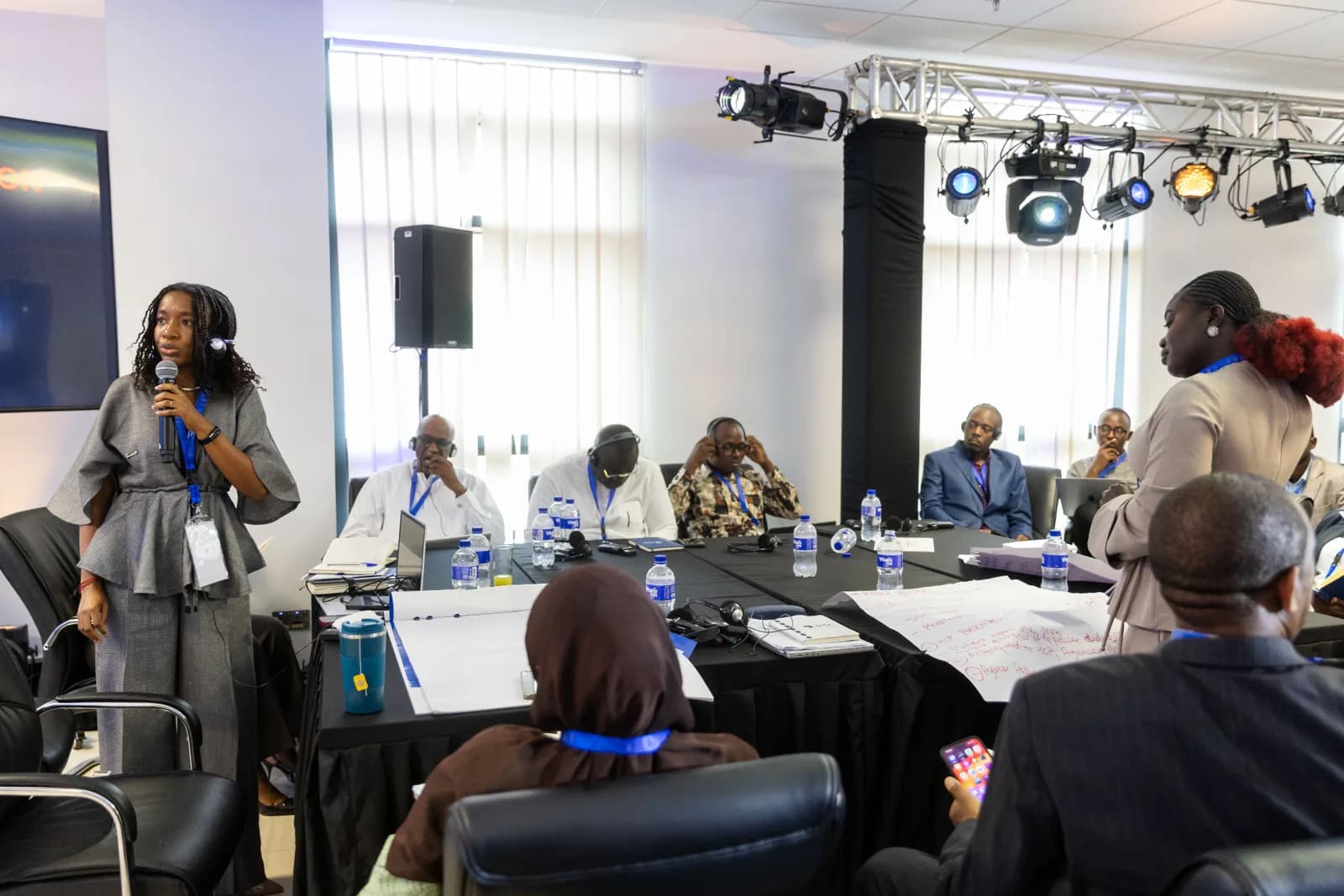 Working-group discussion at the 2026 Leadership Forum, Kigali.