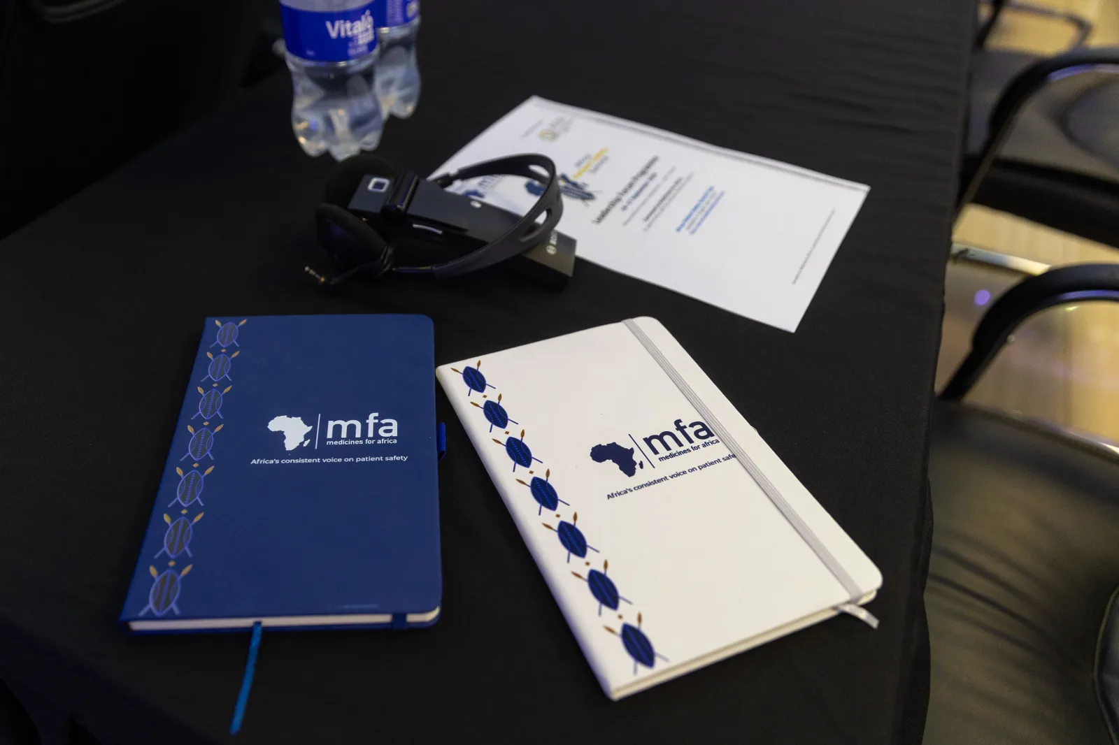 MFA-branded notebooks at the 2026 APSS Leadership Forum