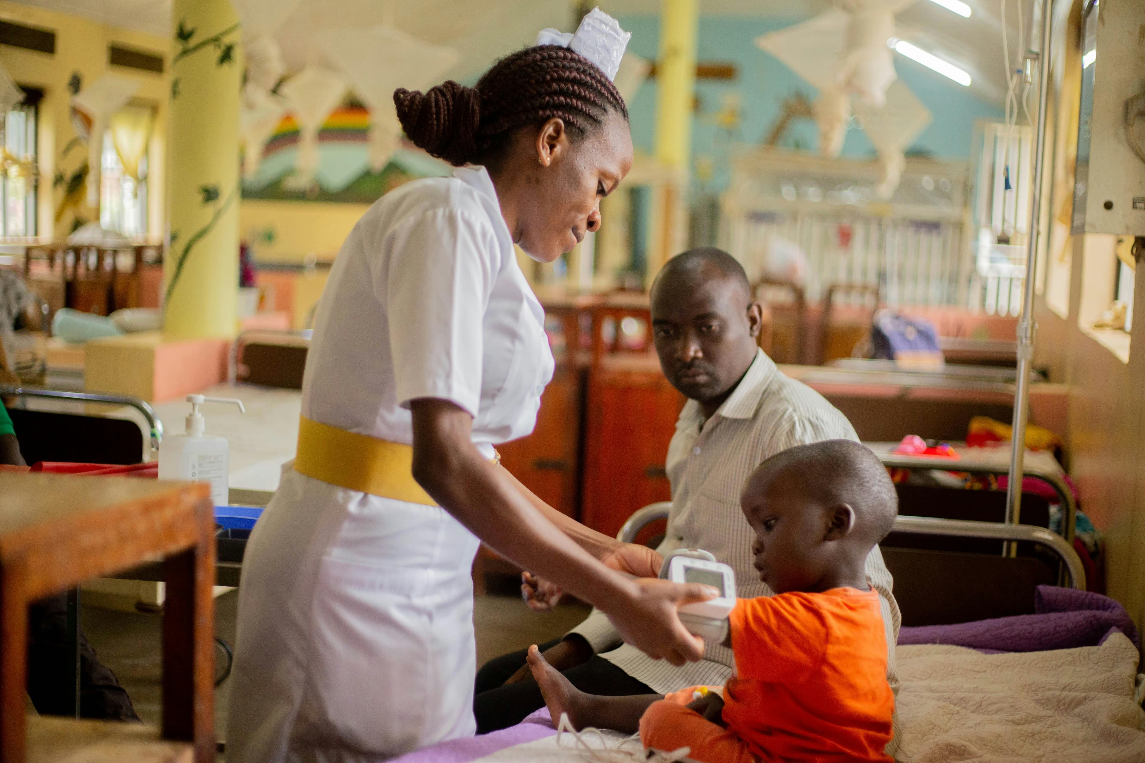 Healthcare professionals collaborating on patient care