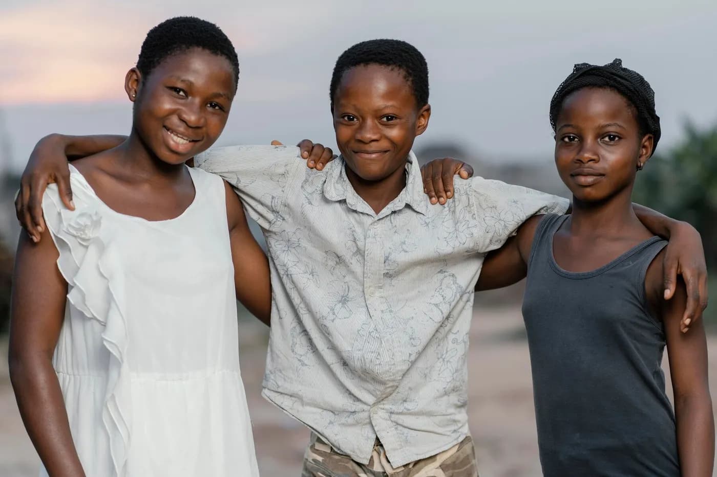 Children at a rural African clinic — where preventable medication harm is felt first