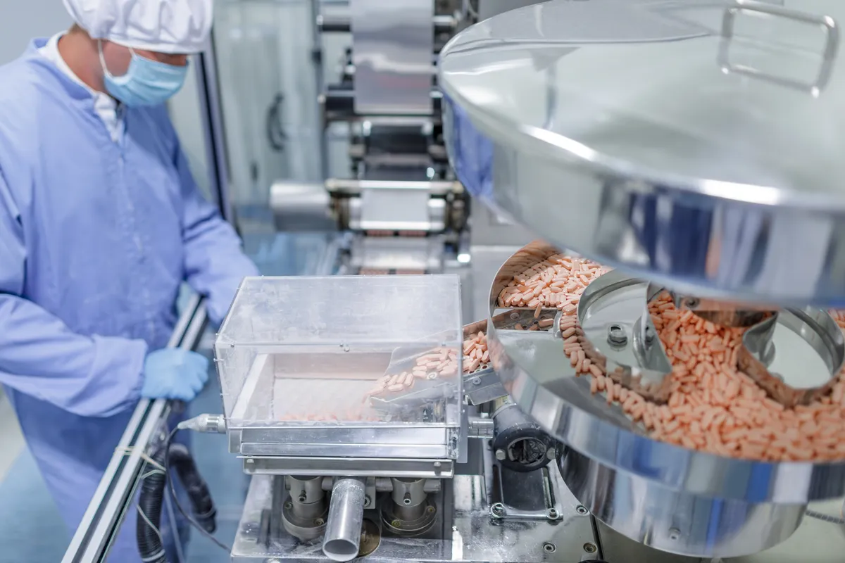Medicines quality control in a laboratory